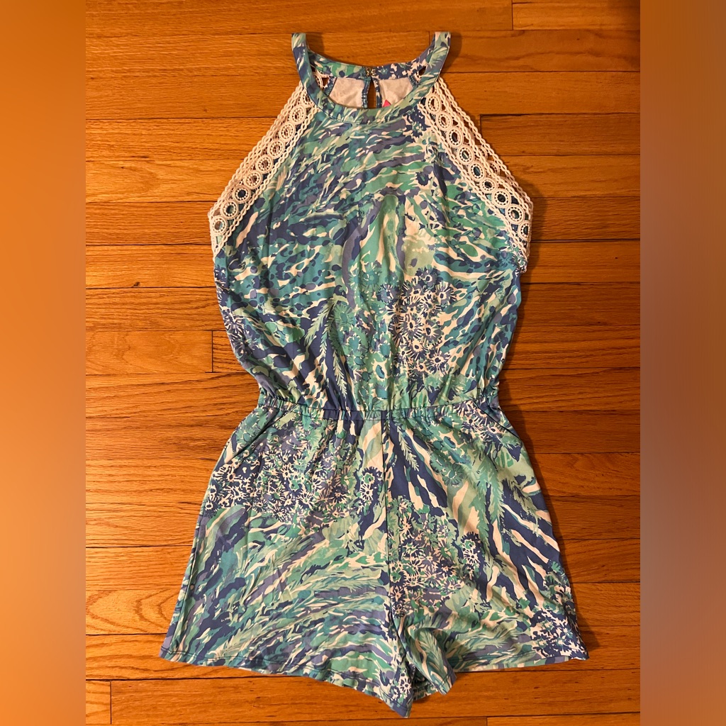 Lily Pulitzer - High Neck/Halter & Sleeveless - Lala Romper